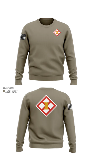Crew Neck Sweatshirt, 683rd ENG DET, , Teamtime, Team time, sublimation, custom sports apparel, team uniforms, spirit wear, spiritwear, sports uniforms, custom shirts, team store, custom team store, fundraiser sports, apparel fundraiser