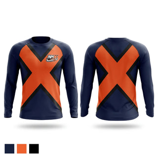 Long Sleeve Performance Shirt, NM EXTREME, Baseball, Teamtime, Team time, sublimation, custom sports apparel, team uniforms, spirit wear, spiritwear, sports uniforms, custom shirts, team store, custom team store, fundraiser sports, apparel fundraiser