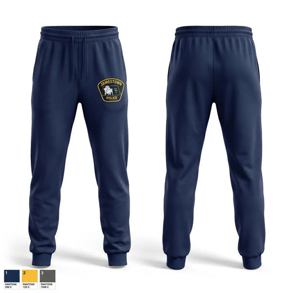 Sweatpants, Jamestown Police Department, Police, Teamtime, Team time, sublimation, custom sports apparel, team uniforms, spirit wear, spiritwear, sports uniforms, custom shirts, team store, custom team store, fundraiser sports, apparel fundraiser