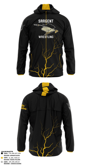 Windbreaker, Sargent Farmers, Wrestling, Teamtime, Team time, sublimation, custom sports apparel, team uniforms, spirit wear, spiritwear, sports uniforms, custom shirts, team store, custom team store, fundraiser sports, apparel fundraiser