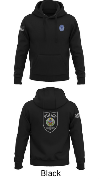 Hoodie, Ellwood city police, Police, Teamtime, Team time, sublimation, custom sports apparel, team uniforms, spirit wear, spiritwear, sports uniforms, custom shirts, team store, custom team store, fundraiser sports, apparel fundraiser