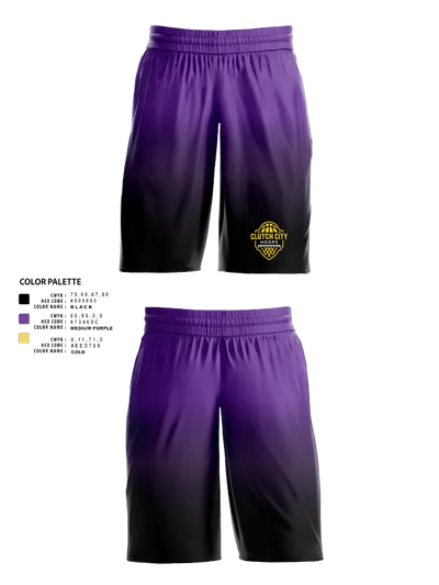 Clutch City Hoops 594116 Mens Basketball Shorts 21