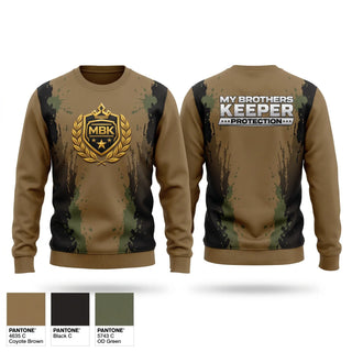 Crew Neck Sweatshirt, MBK PROTECTION, , Teamtime, Team time, sublimation, custom sports apparel, team uniforms, spirit wear, spiritwear, sports uniforms, custom shirts, team store, custom team store, fundraiser sports, apparel fundraiser
