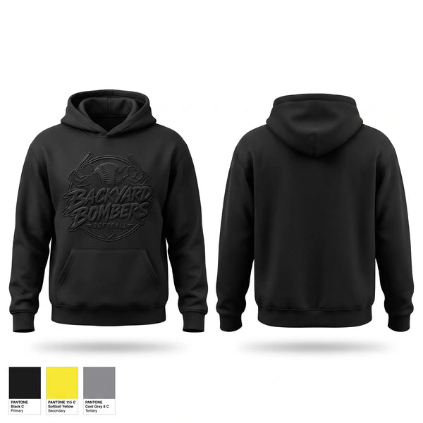 Hoodie, Backyard Bombers, Softball, Teamtime, Team time, sublimation, custom sports apparel, team uniforms, spirit wear, spiritwear, sports uniforms, custom shirts, team store, custom team store, fundraiser sports, apparel fundraiser
