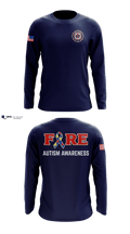 Maplewood Fire department 57419870 Long Sleeve Performance Shirt - 38