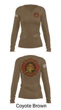 City of Lake Geneva Fire Department 76395935 Women's Long Sleeve V-neck Shirt - 17
