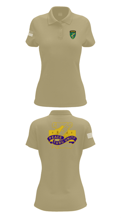 321st CA 45923194 Women's Short Sleeve Performance Polo  - 95