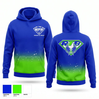 Hoodie, Raise the Bar Track & Field, Track & Field, Teamtime, Team time, sublimation, custom sports apparel, team uniforms, spirit wear, spiritwear, sports uniforms, custom shirts, team store, custom team store, fundraiser sports, apparel fundraiser