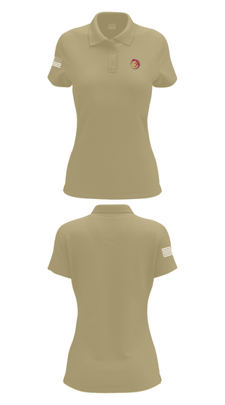 Womens Short Sleeve Performance Polo, OCS Class 71, , Teamtime, Team time, sublimation, custom sports apparel, team uniforms, spirit wear, spiritwear, sports uniforms, custom shirts, team store, custom team store, fundraiser sports, apparel fundraiser
