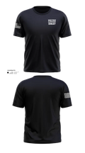 Harrisonburg Police Department SWAT 26115701 Old School Cotton Feel Shirt - 100
