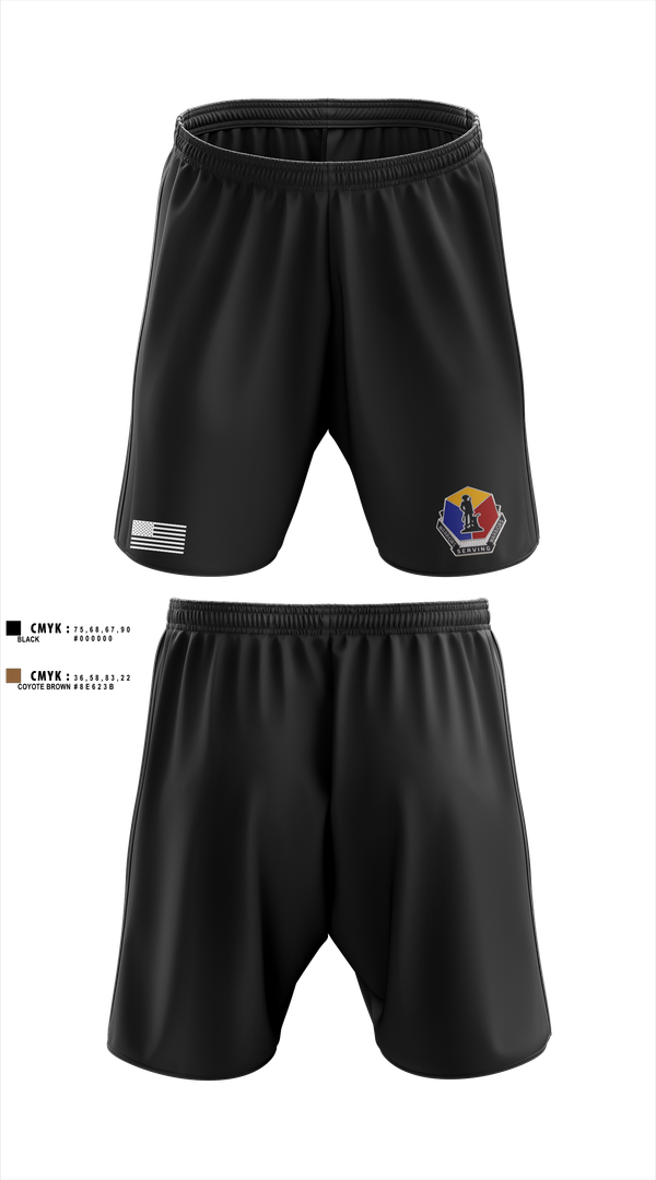 Athletic Shorts With Pockets, Camp Crowder HHC, , Teamtime, Team time, sublimation, custom sports apparel, team uniforms, spirit wear, spiritwear, sports uniforms, custom shirts, team store, custom team store, fundraiser sports, apparel fundraiser