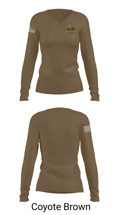 252 Engineers 83760691 Women's Long Sleeve V-neck Shirt - 16