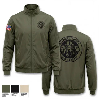 Windbreaker, Stewart County K9 Unit, Police, Teamtime, Team time, sublimation, custom sports apparel, team uniforms, spirit wear, spiritwear, sports uniforms, custom shirts, team store, custom team store, fundraiser sports, apparel fundraiser