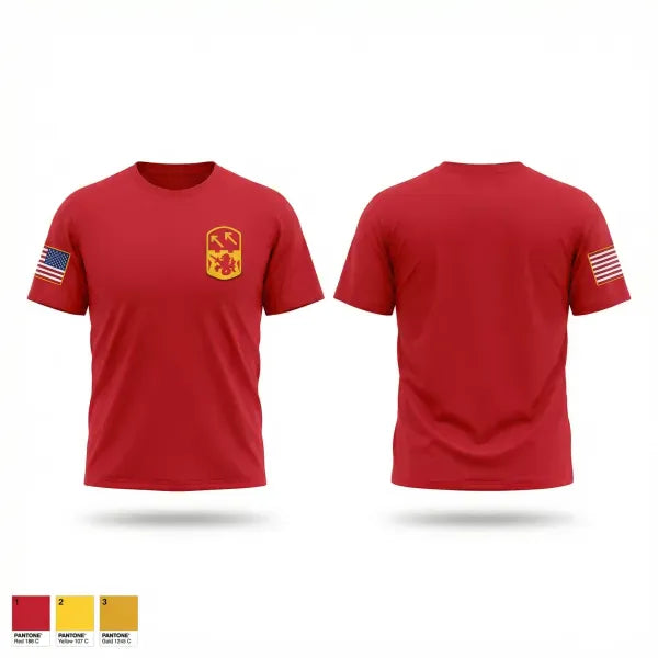 Old School Cotton Feel Shirt, 94th AAMDC, Army, Teamtime, Team time, sublimation, custom sports apparel, team uniforms, spirit wear, spiritwear, sports uniforms, custom shirts, team store, custom team store, fundraiser sports, apparel fundraiser