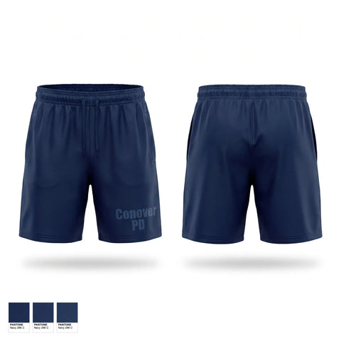 Athletic Shorts With Pockets, Conover PD, Police, Teamtime, Team time, sublimation, custom sports apparel, team uniforms, spirit wear, spiritwear, sports uniforms, custom shirts, team store, custom team store, fundraiser sports, apparel fundraiser