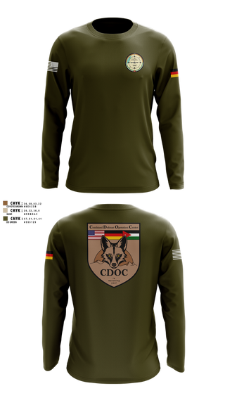 Long Sleeve Performance Shirt, DEU EinsKtgt CD/CBI, , Teamtime, Team time, sublimation, custom sports apparel, team uniforms, spirit wear, spiritwear, sports uniforms, custom shirts, team store, custom team store, fundraiser sports, apparel fundraiser