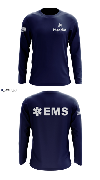 Long Sleeve Rash Guard Shirt, Madelia Health EMS, EMS/EMT, Teamtime, Team time, sublimation, custom sports apparel, team uniforms, spirit wear, spiritwear, sports uniforms, custom shirts, team store, custom team store, fundraiser sports, apparel fundraiser