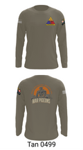 261st War Pigeons Long Sleeve Performance Shirt 66