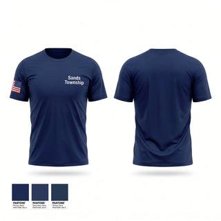 Short Sleeve Performance Shirt, Sands Township, Fire Department, Teamtime, Team time, sublimation, custom sports apparel, team uniforms, spirit wear, spiritwear, sports uniforms, custom shirts, team store, custom team store, fundraiser sports, apparel fundraiser