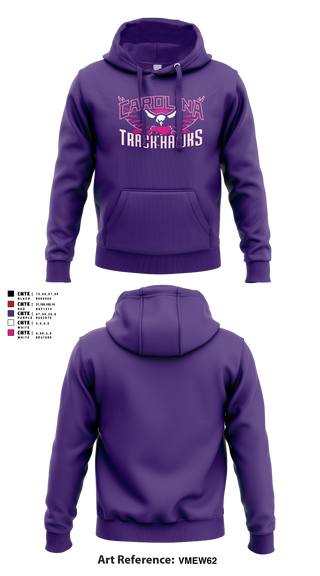 Hoodie, Carolina Track Hawks, Track & Field, Teamtime, Team time, sublimation, custom sports apparel, team uniforms, spirit wear, spiritwear, sports uniforms, custom shirts, team store, custom team store, fundraiser sports, apparel fundraiser
