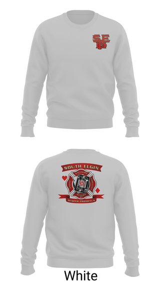 Crew Neck Sweatshirt, SEFD station 21 Blackjack, Fire Department, Teamtime, Team time, sublimation, custom sports apparel, team uniforms, spirit wear, spiritwear, sports uniforms, custom shirts, team store, custom team store, fundraiser sports, apparel fundraiser