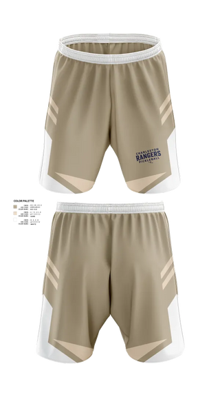 Athletic Shorts With Pockets, Charleston Rangers Pickleball, Tennis, Teamtime, Team time, sublimation, custom sports apparel, team uniforms, spirit wear, spiritwear, sports uniforms, custom shirts, team store, custom team store, fundraiser sports, apparel fundraiser