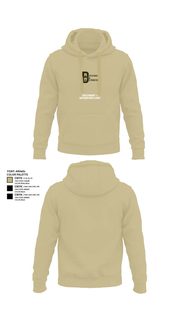 Hoodie, Deployment & Distribution Flight, , Teamtime, Team time, sublimation, custom sports apparel, team uniforms, spirit wear, spiritwear, sports uniforms, custom shirts, team store, custom team store, fundraiser sports, apparel fundraiser