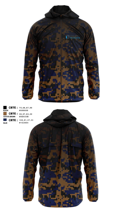 Brand Makers Windbreaker - 3