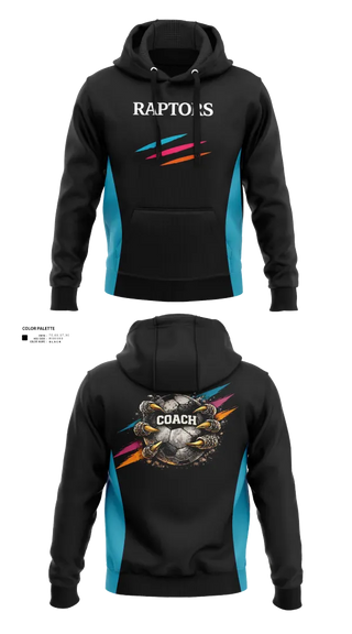 Hoodie, RAPTORS FC, Men's Soccer, Teamtime, Team time, sublimation, custom sports apparel, team uniforms, spirit wear, spiritwear, sports uniforms, custom shirts, team store, custom team store, fundraiser sports, apparel fundraiser
