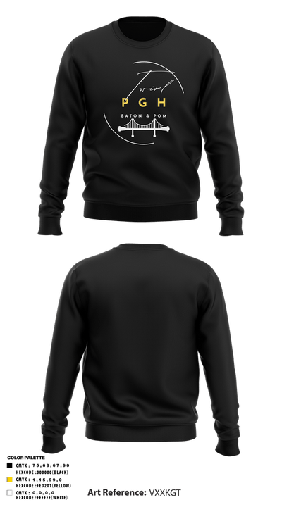 Twirl PGH 8143457 Crew Neck Sweatshirt - 6
