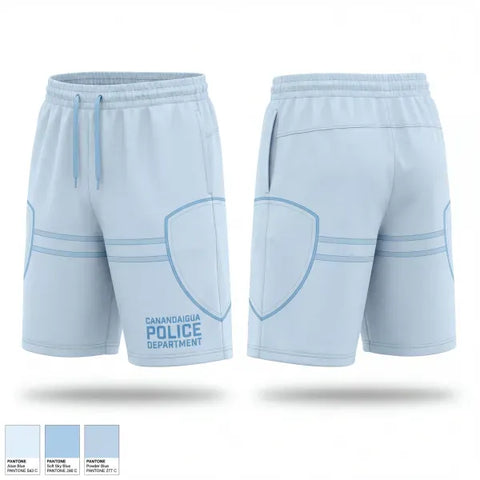 Athletic Shorts With Pockets, Canandaigua Police Department, Police, Teamtime, Team time, sublimation, custom sports apparel, team uniforms, spirit wear, spiritwear, sports uniforms, custom shirts, team store, custom team store, fundraiser sports, apparel fundraiser
