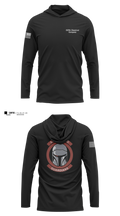 637th Chemical Company 41449538 Long Sleeve Performance Shirt with hood - 3