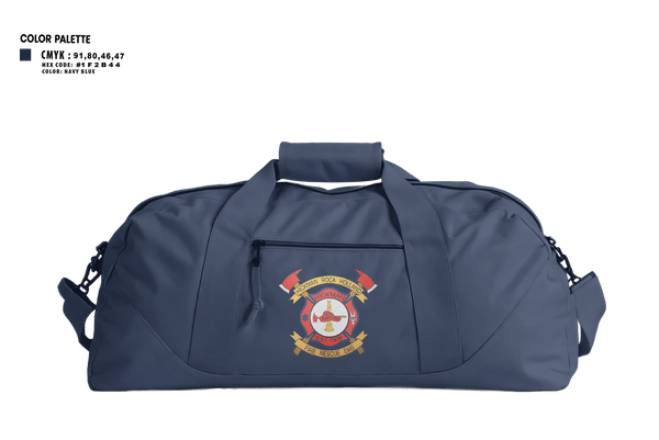 Duffle Bag, Hickman Fire and Rescue, Fire Department, Teamtime, Team time, sublimation, custom sports apparel, team uniforms, spirit wear, spiritwear, sports uniforms, custom shirts, team store, custom team store, fundraiser sports, apparel fundraiser