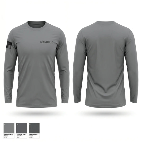 Long Sleeve Performance Shirt, CONSTABLES, Police, Teamtime, Team time, sublimation, custom sports apparel, team uniforms, spirit wear, spiritwear, sports uniforms, custom shirts, team store, custom team store, fundraiser sports, apparel fundraiser