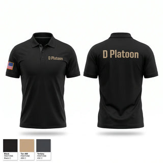 Short Sleeve Performance Polo, D Platoon, Police, Teamtime, Team time, sublimation, custom sports apparel, team uniforms, spirit wear, spiritwear, sports uniforms, custom shirts, team store, custom team store, fundraiser sports, apparel fundraiser