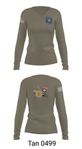 HHB, 428th Field Artillery Brigade 81466610 Women's Long Sleeve V-neck Shirt - 77