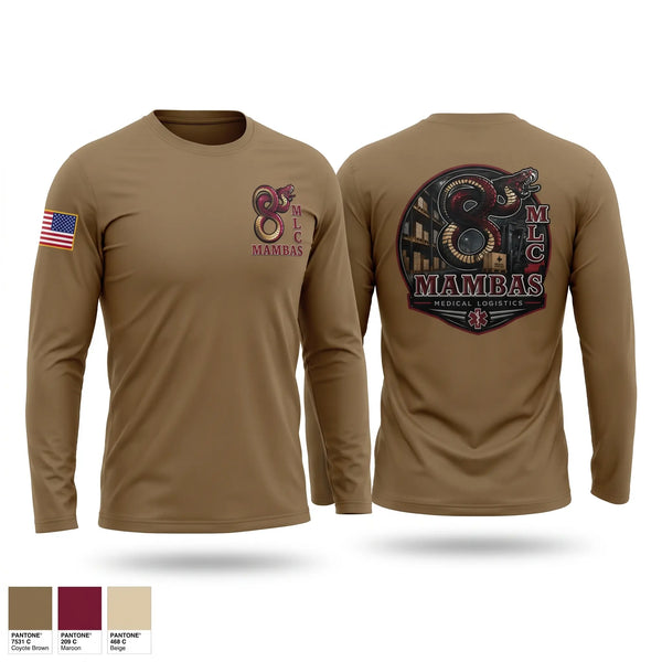 Long Sleeve Performance Shirt, 8th MLC, Army, Teamtime, Team time, sublimation, custom sports apparel, team uniforms, spirit wear, spiritwear, sports uniforms, custom shirts, team store, custom team store, fundraiser sports, apparel fundraiser