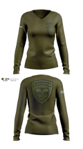 Anderson County Swat Women's Long Sleeve V-neck Shirt - 10