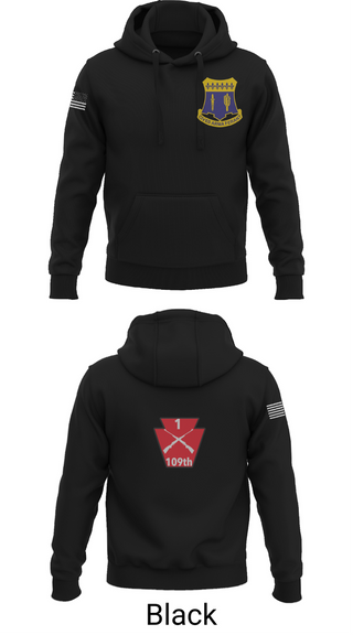 Hoodie, A co 1/109, National Guard, Teamtime, Team time, sublimation, custom sports apparel, team uniforms, spirit wear, spiritwear, sports uniforms, custom shirts, team store, custom team store, fundraiser sports, apparel fundraiser