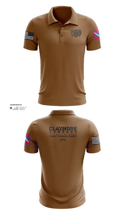 C CO 1-138 IN REGT 407460 Short Sleeve Performance Polo - 101