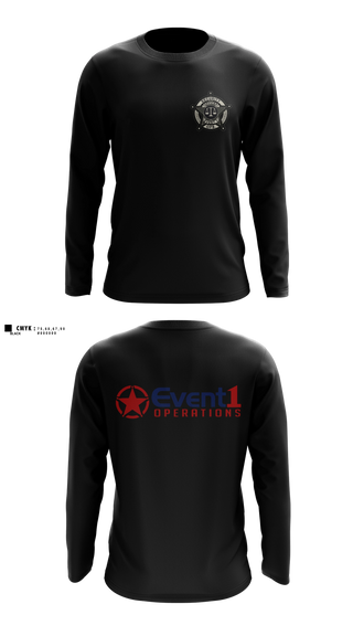 Long Sleeve Performance Shirt, Event 1 Operations, , Teamtime, Team time, sublimation, custom sports apparel, team uniforms, spirit wear, spiritwear, sports uniforms, custom shirts, team store, custom team store, fundraiser sports, apparel fundraiser