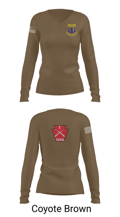 A co 1/109 75312716 Women's Long Sleeve V-neck Shirt - 16