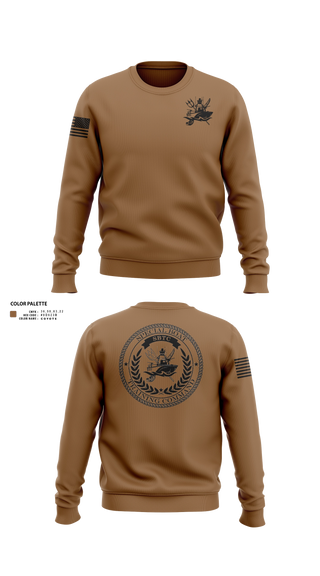 Crew Neck Sweatshirt, Special Boat Training Command, Navy, Teamtime, Team time, sublimation, custom sports apparel, team uniforms, spirit wear, spiritwear, sports uniforms, custom shirts, team store, custom team store, fundraiser sports, apparel fundraiser