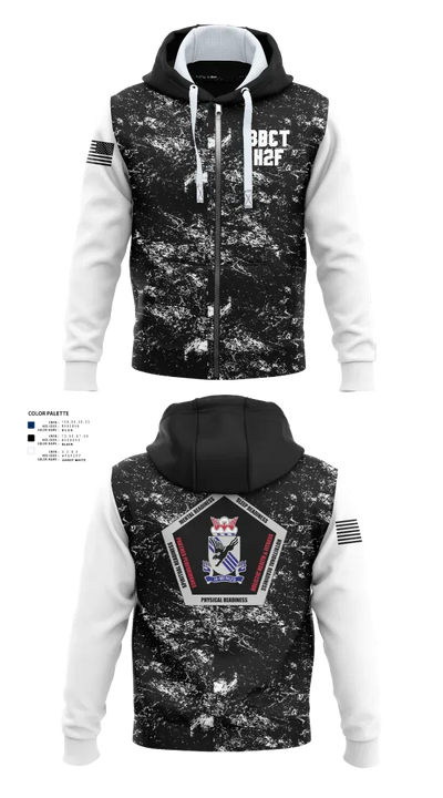 3BCT H2F 56762054 Zip Hoodie - 133