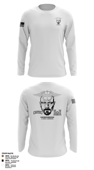 Heisenberg’s 61989625 Long Sleeve Performance Shirt 102
