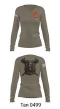 E Trp, 6-1 CAV 23539481 Women's Long Sleeve V-neck Shirt - 11