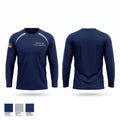 Rainbow City Police Department Long Sleeve Performance Shirt - 1