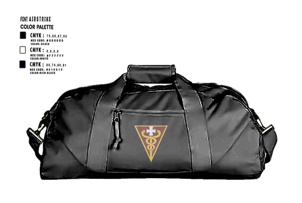 Duffle Bag, 3D THEATER MEDICAL COMMAND, , Teamtime, Team time, sublimation, custom sports apparel, team uniforms, spirit wear, spiritwear, sports uniforms, custom shirts, team store, custom team store, fundraiser sports, apparel fundraiser