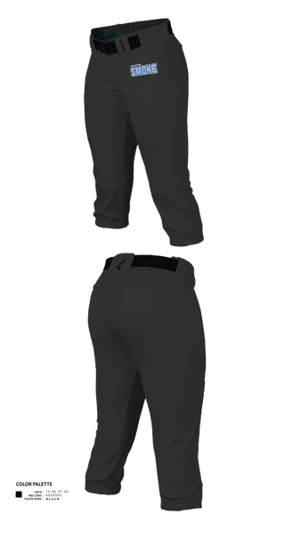 Softball Pants, South Spartanburg Smoke, Softball, Teamtime, Team time, sublimation, custom sports apparel, team uniforms, spirit wear, spiritwear, sports uniforms, custom shirts, team store, custom team store, fundraiser sports, apparel fundraiser