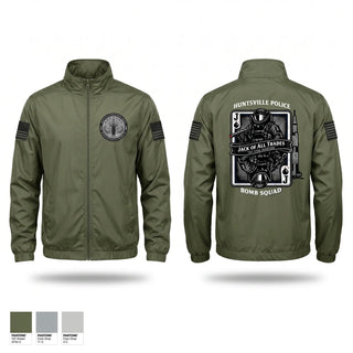 Windbreaker, Huntsville Police Department Bomb Squad, Police, Teamtime, Team time, sublimation, custom sports apparel, team uniforms, spirit wear, spiritwear, sports uniforms, custom shirts, team store, custom team store, fundraiser sports, apparel fundraiser